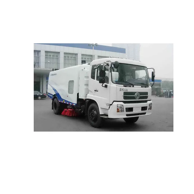Подержанный грузовик Dongfeng VR 210 лошадиных сил 4x2 для мойки и подметания автомобиля в продаже