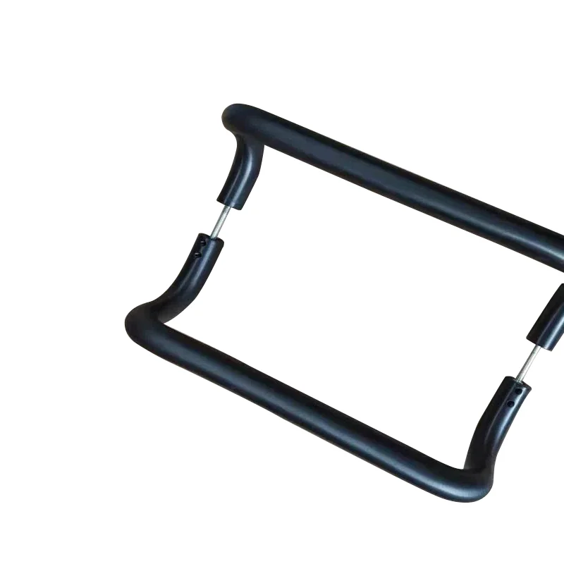 Hight Quality Solid Aluminum Offset Pull Handles Back to back Pull Push Glass Door Handle