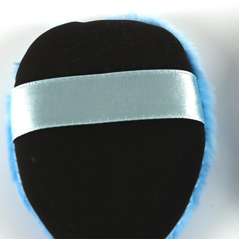 New upgraded blue makeup sponge air cushion puff, ultra soft fiber flocked beauty puff, high-quality wholesale