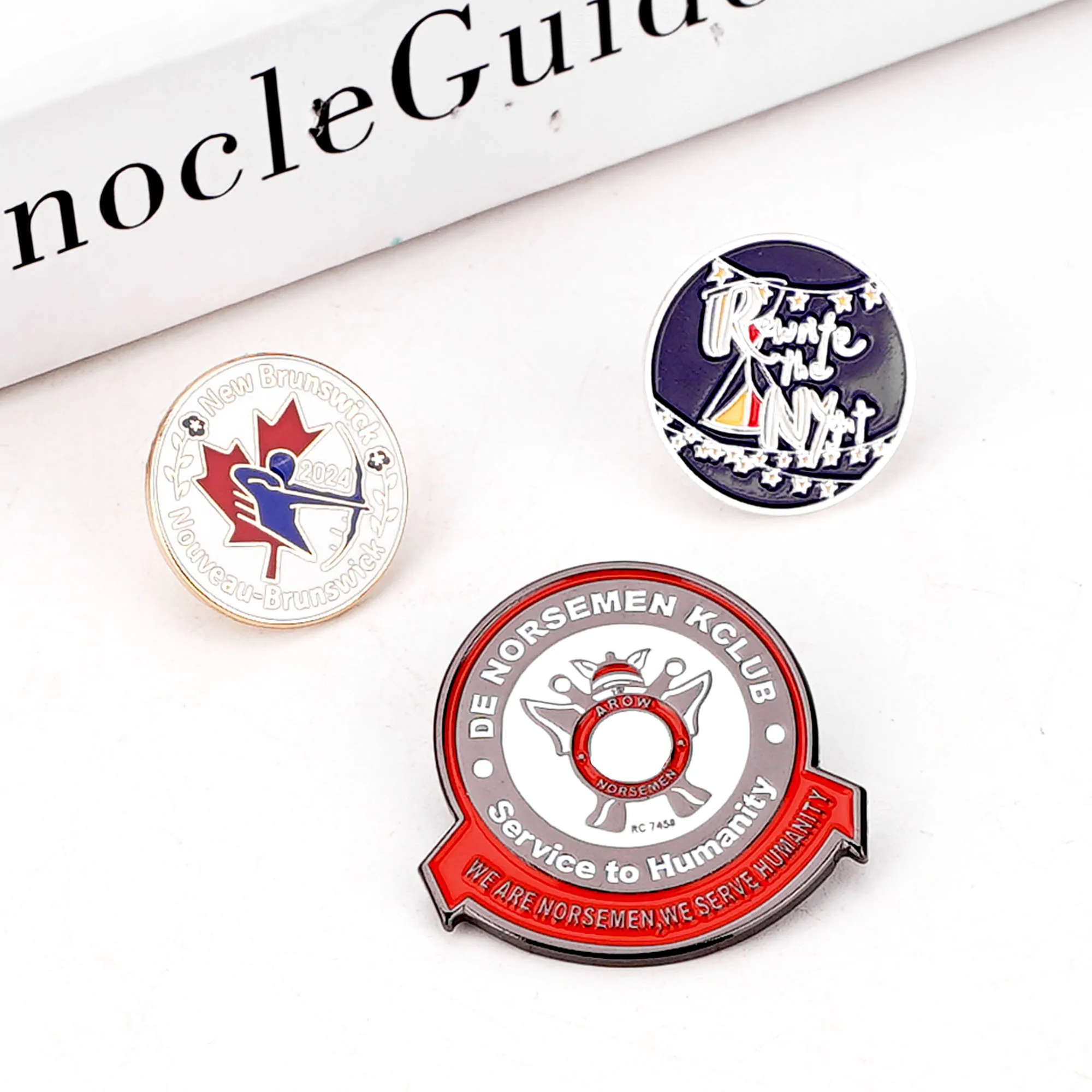 Wholesale Zinc Alloy Pin Badges Customized Personalized Pattern Design Cute Laser Engraving Soft And Hard Enamel Metal Pins