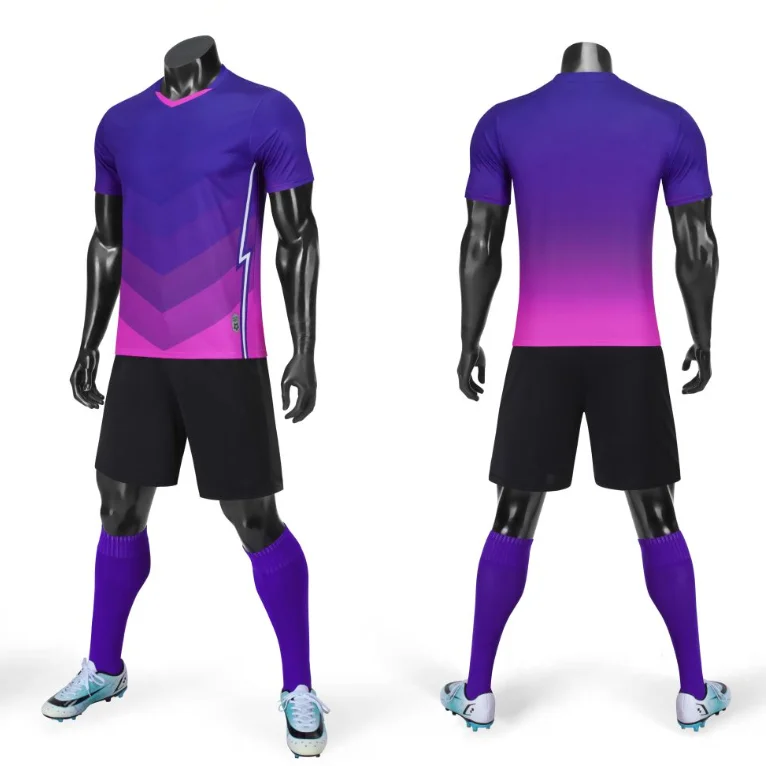 Custom Adult Customized Soccer Jersey Wear Maillot De Football Shirt Football Kits Full Soccer Kit Set Soccer Uniforms for Men