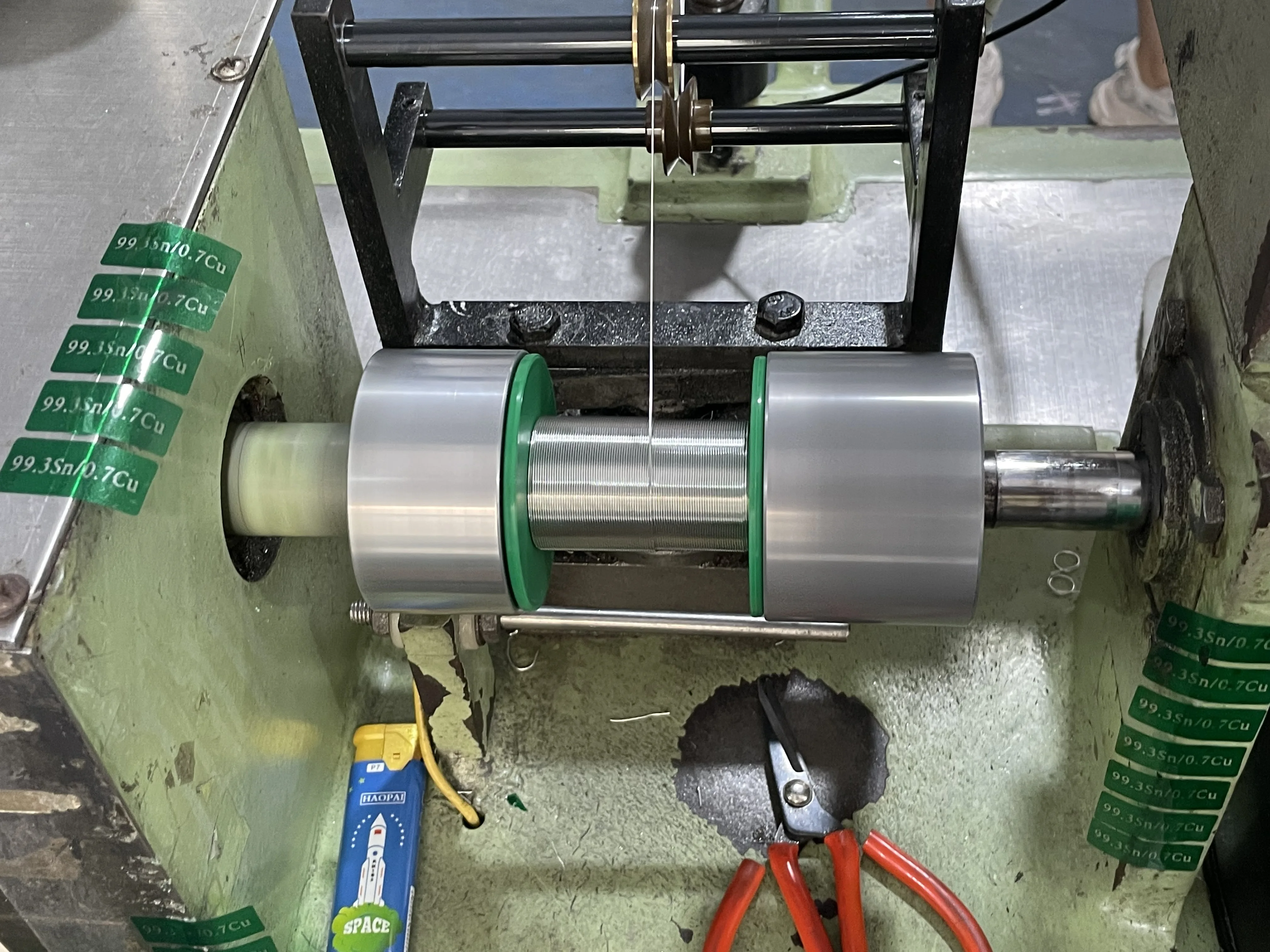 Lead Free Solder Wire Sn99.3Cu0.7 Pure Materials Tin Copper Alloys Solder Wire with Flux 2.2%