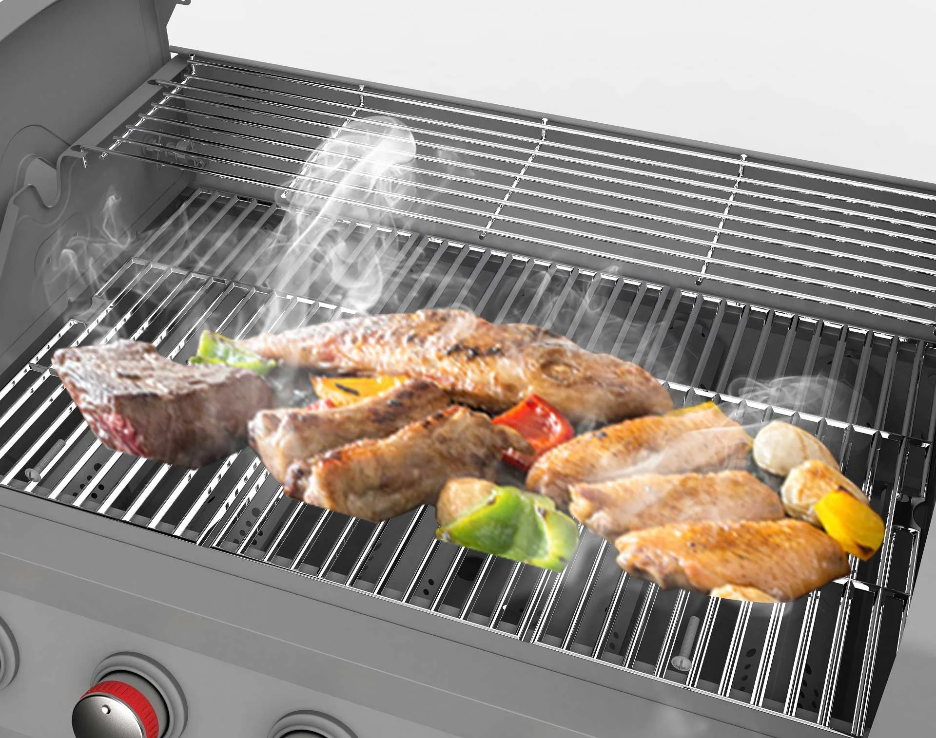 Portable bbq manufacturer Gray Table top Mini Grill Machine for Family Outdoor