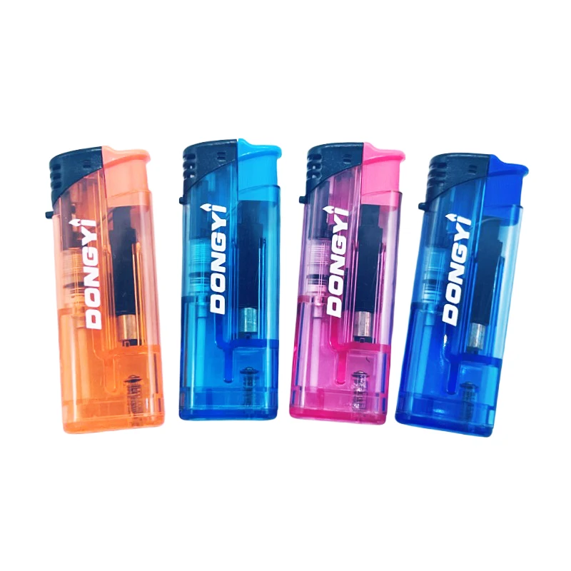 New Mini Creative Straight-through Windproof Lighter Classic Souvenirs Pocket Lighter