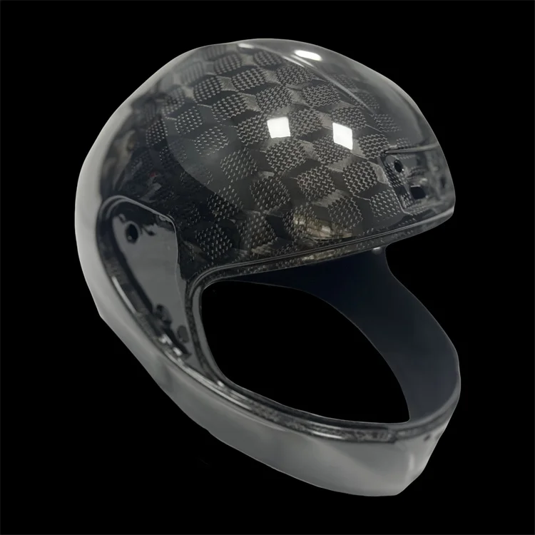 Custom High Quality Carbon Fiber Motorcycle /Riding Helmet for Men & Women Ventilated & Adjustable