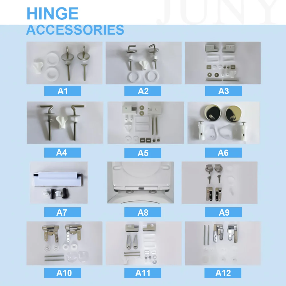 Hot Sale Toilet Seat Modern round Urea with Soft Close Hinge Sanitary WC Cover for Family Bathroom Toilet Seat