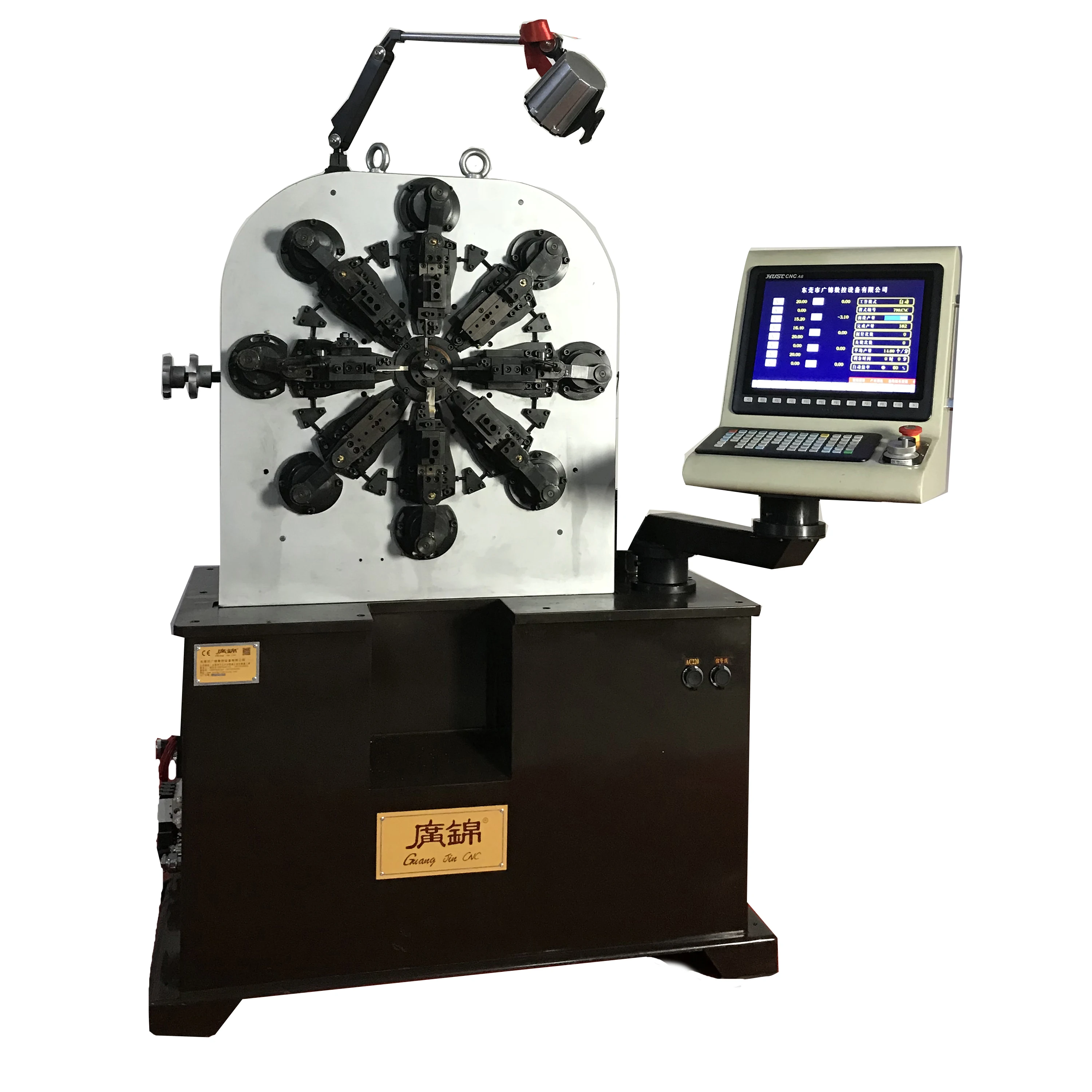 Многоскользящая пружинная машина 2,5 мм, машина для производства двойной скручивающей пружины, машина для формовки проволоки без камня