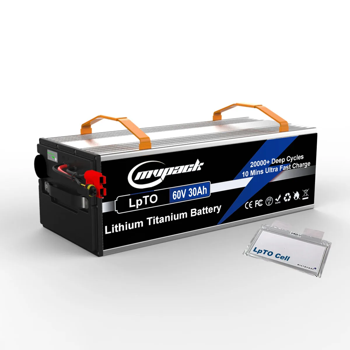 Micmotor fast charge 60V 30Ah 40Ah 26S3P lto lithium titanate battery lto battery pack