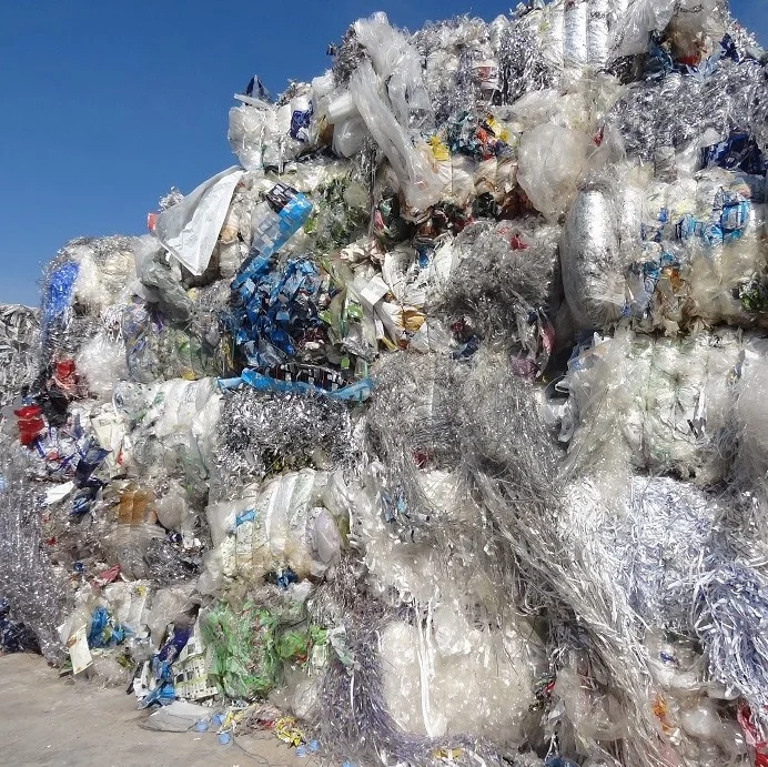 BOPP (PP) FILM BALES (MIX COLOR) SCRAP / WASTE.