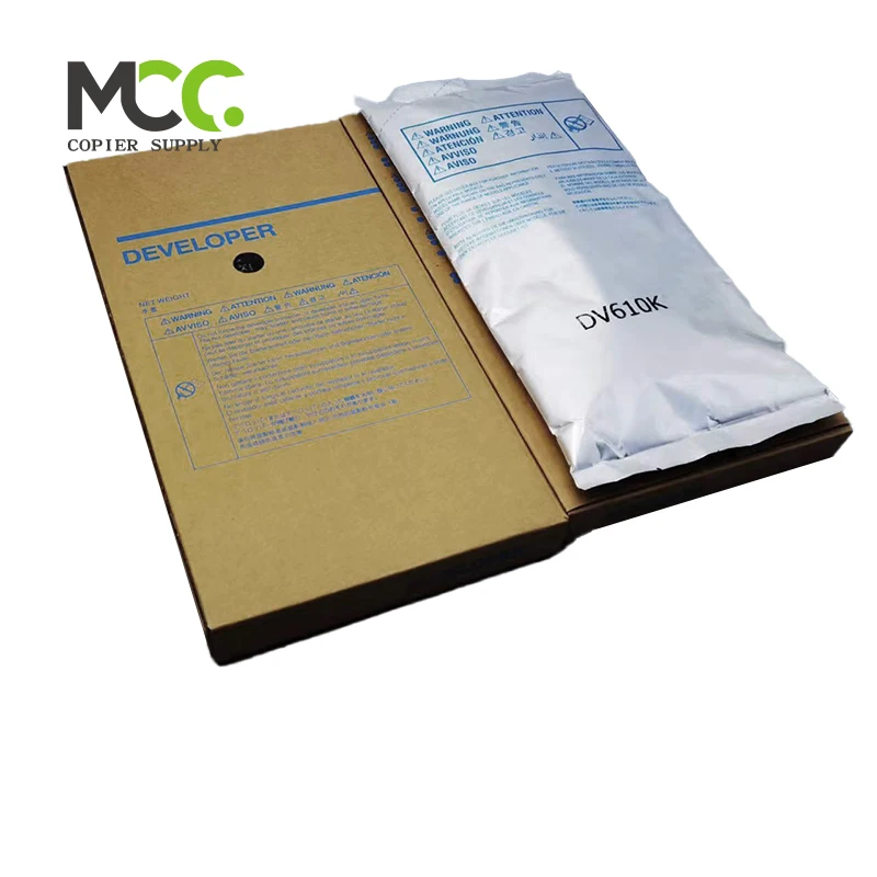 Set DV610 Powdre for Konica Minolta Press C6500 C6501 C6000 C7000 6000 7000 Original Developer Powder DV 610 DV-610