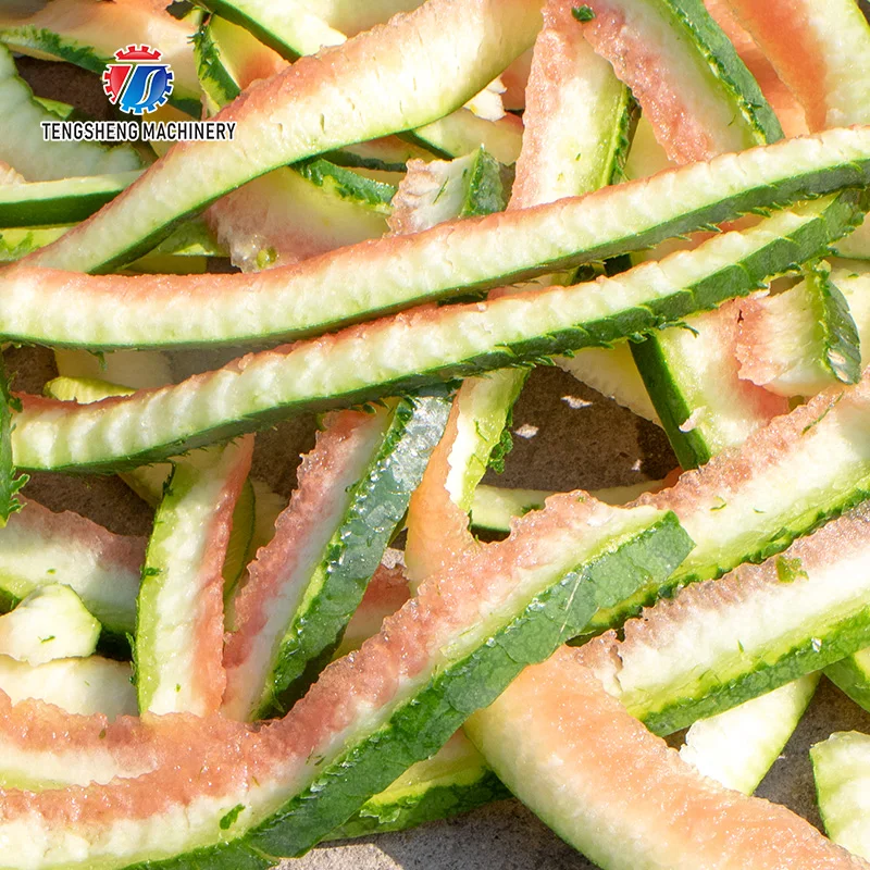 TS-P80 Stainless steel papaya peeling machine/Pumpkin peeler machine for sale