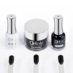 3 in 1 set Color Match Acrylic Dip Powder 2oz Gel Polish 15ml Nail Lacquer 15ml