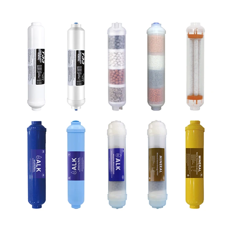 Under Sink Reverse Osmosis Water Filter Replacement Mineral Antioxidant ORP pH+ Alkaline Post Upgrade Water Filter Cartridge