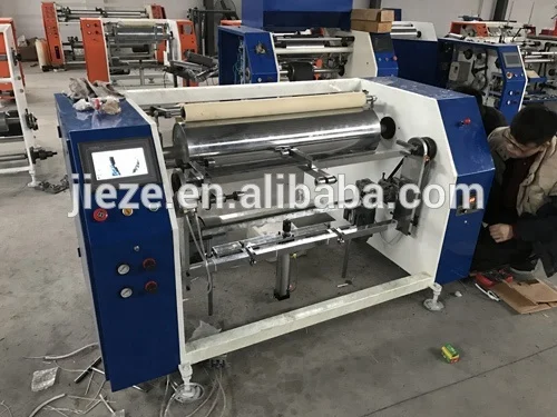 The Latest Manufacturer Of High Quality Low Power Dual Shaft Semi Automatic Aluminum Foil Coil Winding Machine