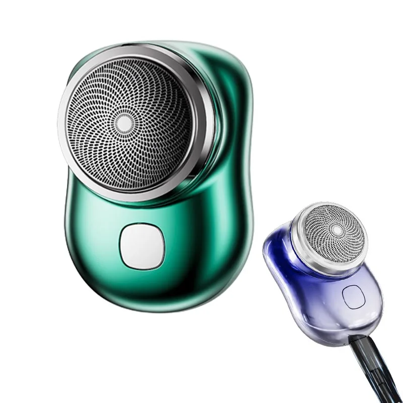 Новинка 2023, мини-бритва, портативная карманная бритва, оптовая продажа, мужские перезаряжаемые электробритвы с пользовательским логотипом, электрическая бритва