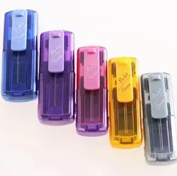 wholesale good quality office automatic pre-inked stamp pocket stamp 38*14mm self inking stamp