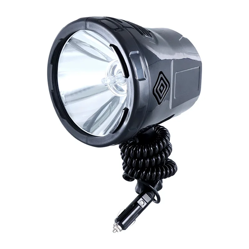 Handheld marine searchlight 12V strong light long throw 35W-220WHID car mounted searchlight 24V xenon gas exploration