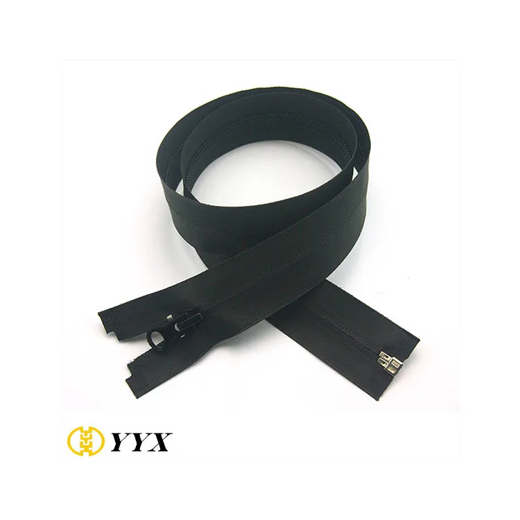 
Waterproof reverse coil zipper open ended 