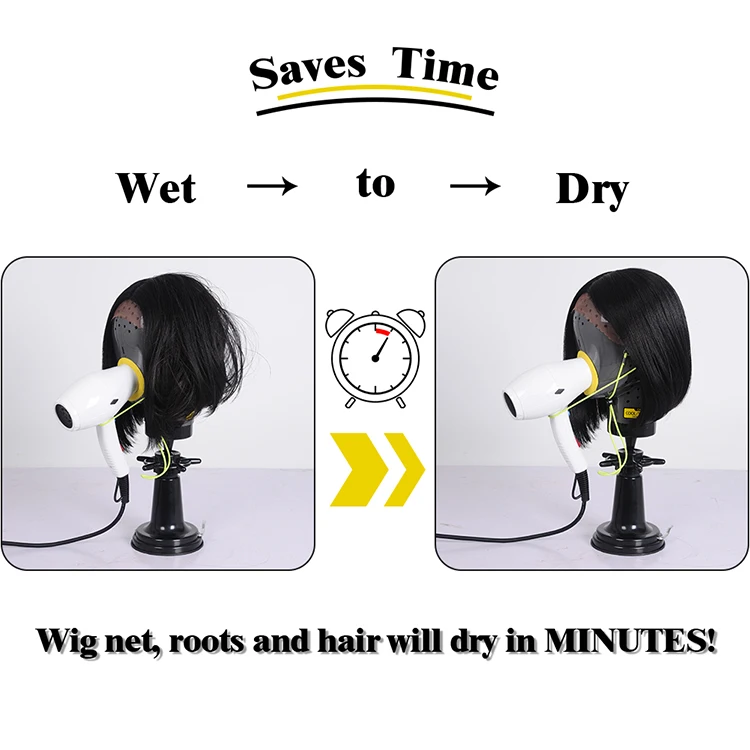 HUAYANG Wholesale High Quality head blow dryer wig drying mannequin with stand