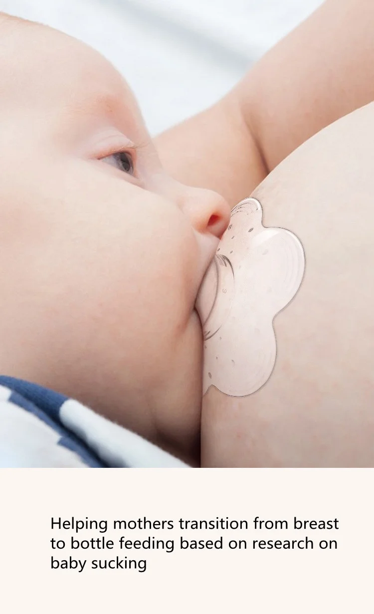 Wholesale High Quality Reusable Silicone Breastfeeding Nipple Protector Breast Nipple breastfeed Shield Cover
