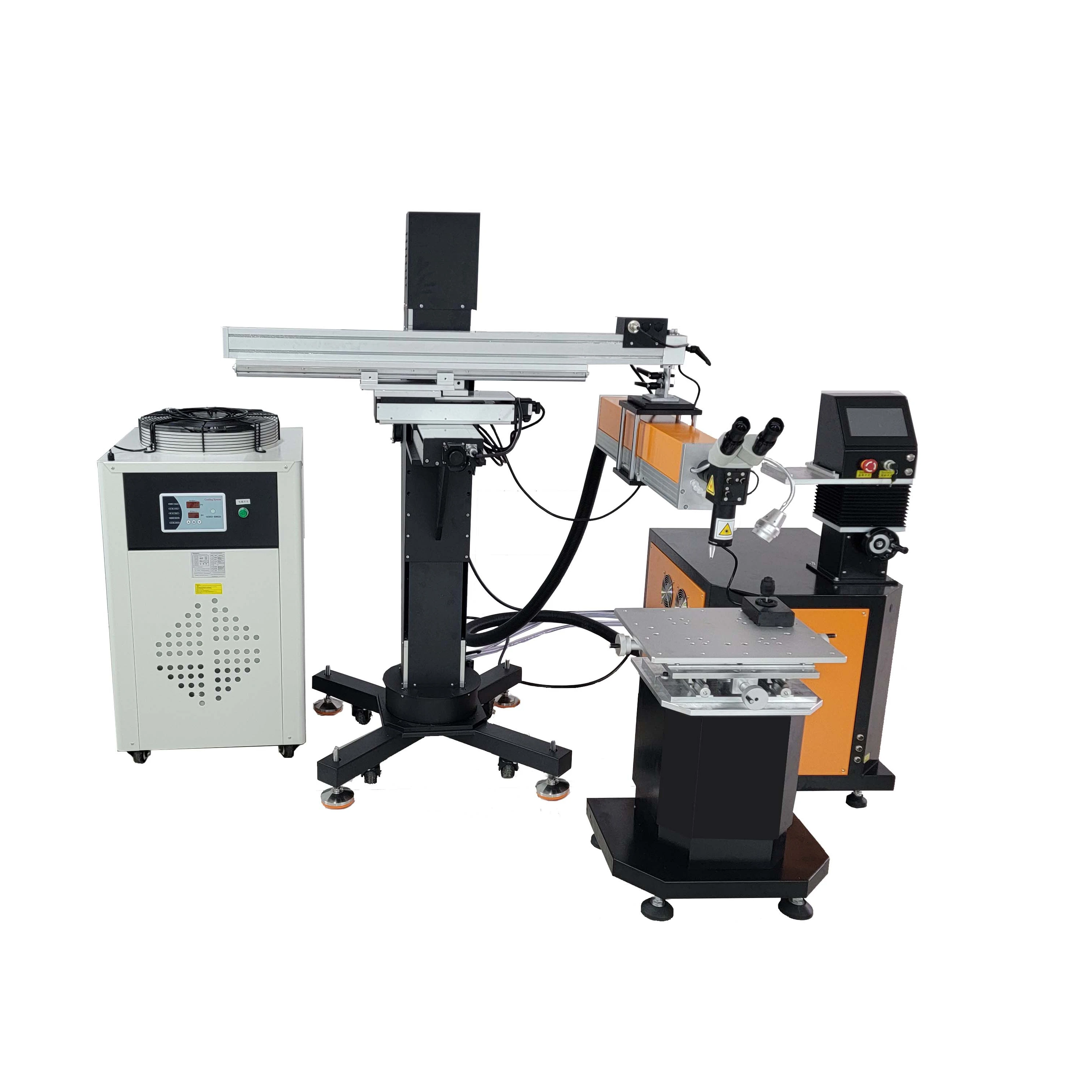 200W China plastic injection mould laser welder with moulding mold laser soldering iron welding machine for metal