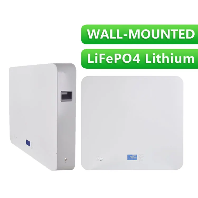 Lifepo4 48v 200ah 51.2v 10kwh 20kwh Wall Mounted 48 V Lithium Battery Pack For Home Solar System