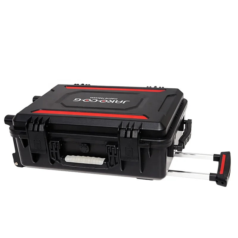 Custom PS5 Travel Case L500 ABS Waterproof Shockproof Storage Case Rolling Tool Box with Wheels