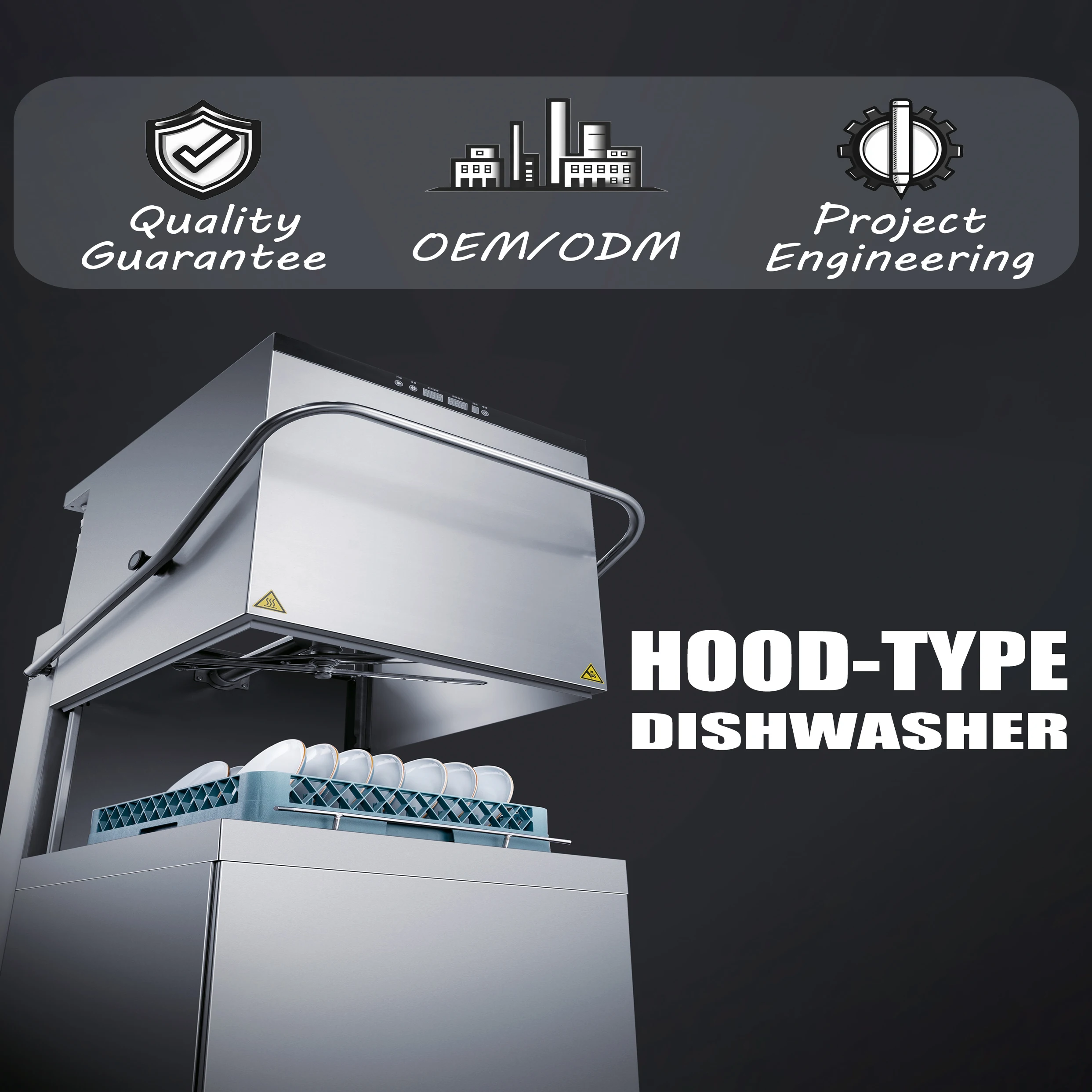 220V/380V Commercial Hood Type Dishwasher Conveyor Type Dish Washer,Stainless Steel Dish Washer,Dishwasher Machine