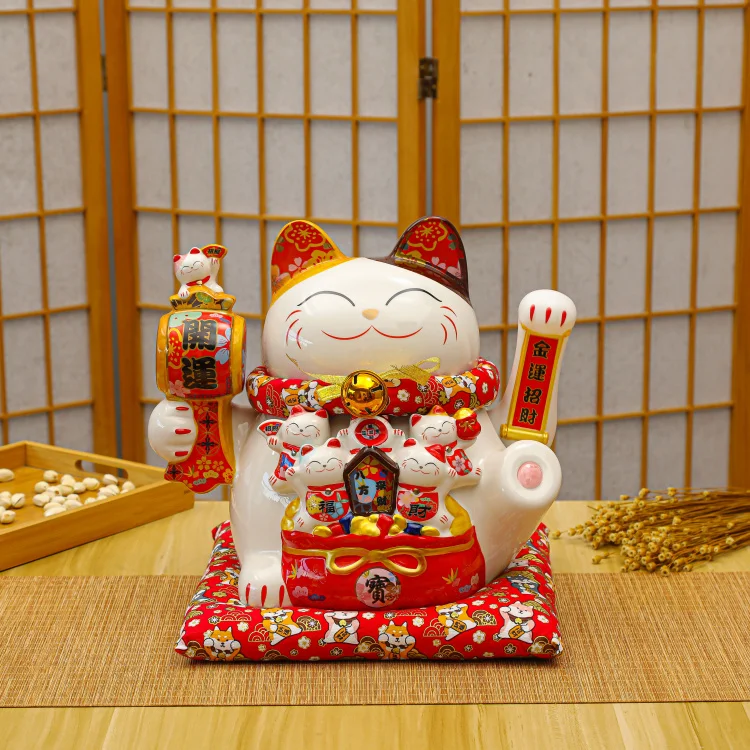 13-дюйм перезаряжаемый напольный Браслеты Lucky Cat