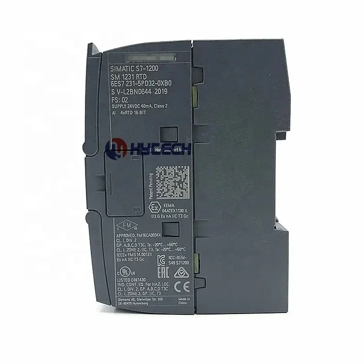 HYTECH SIEMENS S7 1200 PLC SIMATIC S7-1200 Analog input 4xAI RTD module SM1231 RTD 6ES7231-5PD32-0XB0
