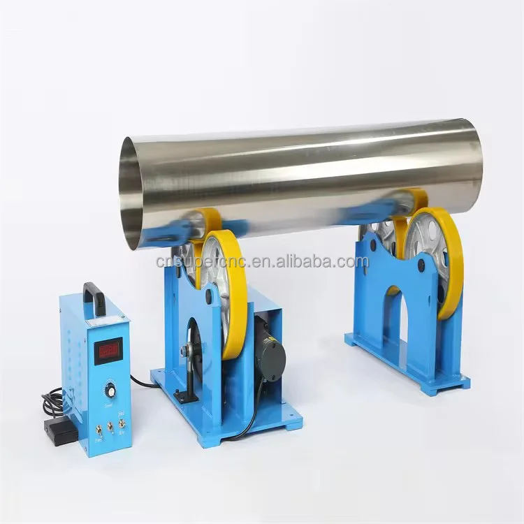 Supercnc 1 Ton Arm Automatic Pipe Roller Rotating Table Welding Rotator