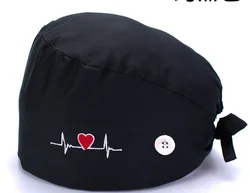 scrub Cap Tie for Women, man Long Hair Working Hats,  philips / GE healthcare / cartoon interesting printing