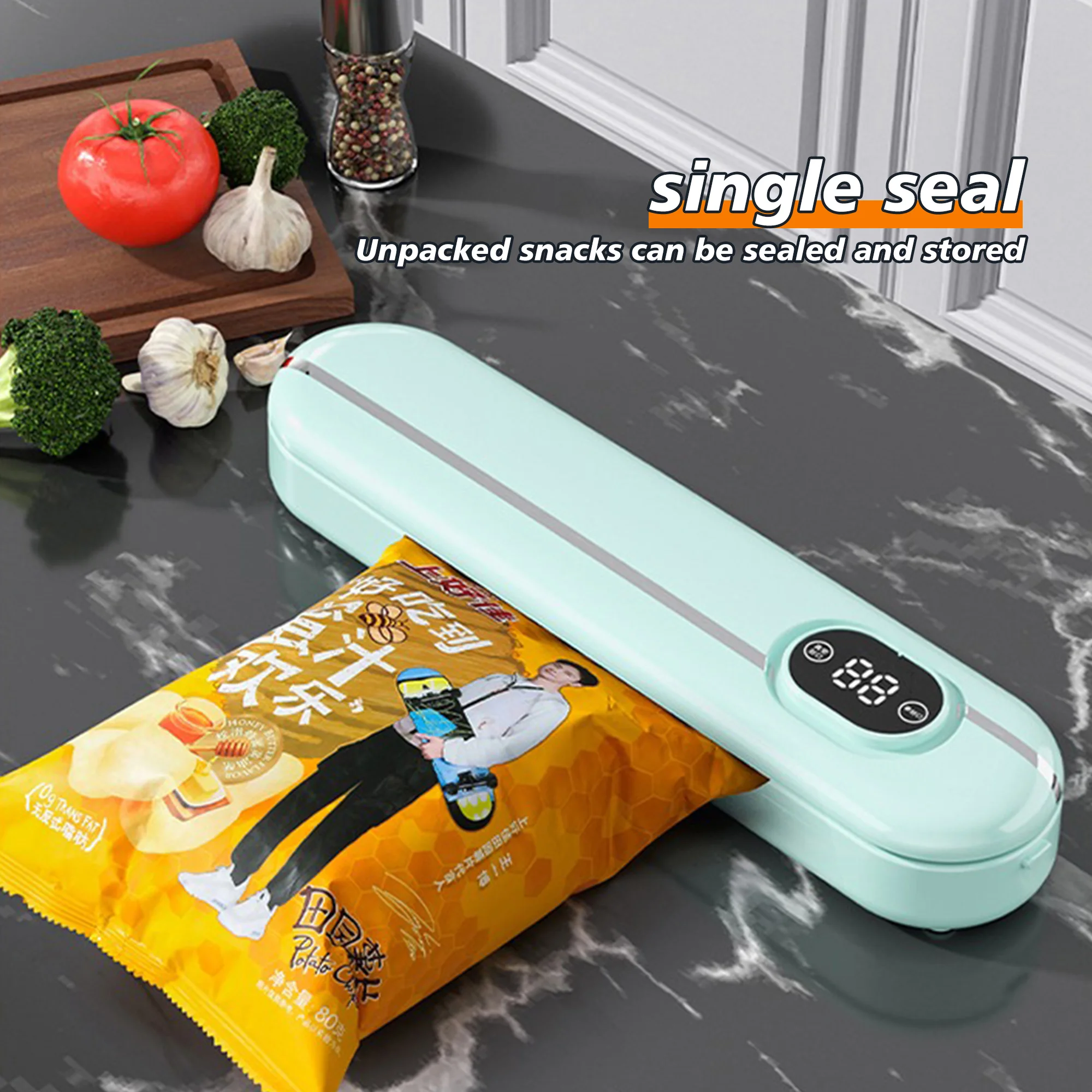 Strong suction More practical vacuum sealer vacuum machine for food packaging