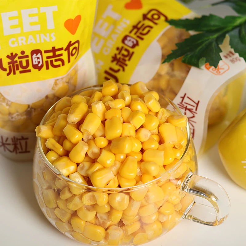Качественные мягкие сладкие кукурузные ядра