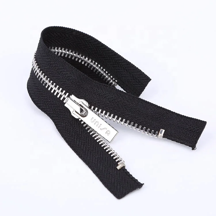 Best-selling China Manufacturer Black Metal Open End Antique Copper Teeth Brass Zipper For Shoes