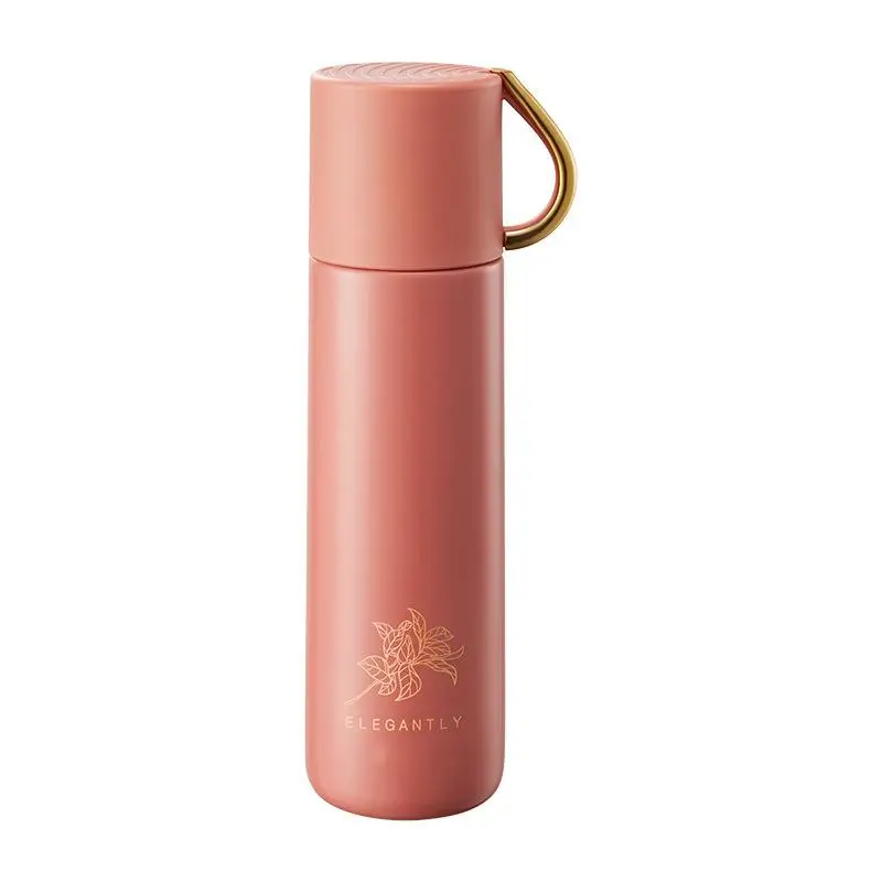 Factory Directly Supply Best Price Insulated  Stainless Steel 380ml Water Bottles Good Quality Vacuum Bottle with Lid&Handle