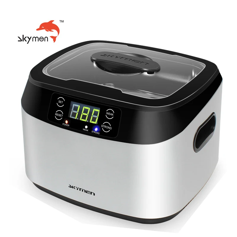 1200 мл ультразвуковой очиститель очков для ювелирных изделий часы очистки фруктов с таймером и функцией