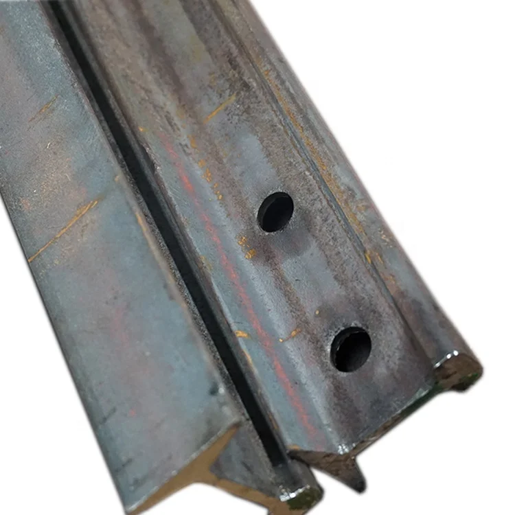 Легкая рельсовая сталь p12 gb стандарт 12 кг класс q235 / 55q для шахтного