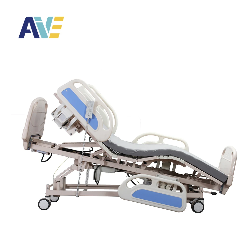 2019 hot sales hot sales  luxury 5 function electric icu Hospital Bed
