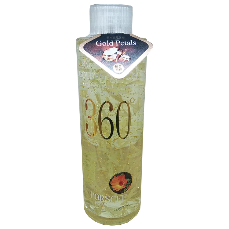 Natural Rose Hydrosol Gold Foil Rose Water Facial Toner Moisturizing Skin Care Face Toner