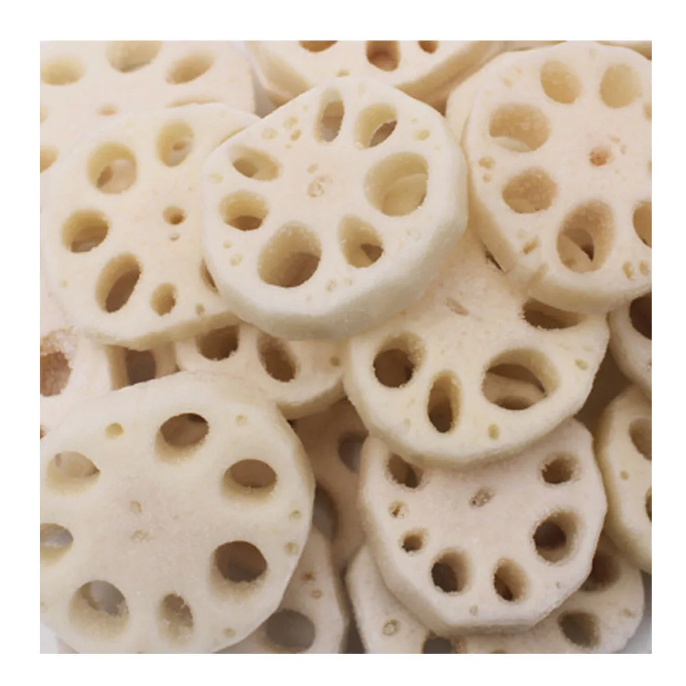 
IQF Frozen Lotus Roots Slices 