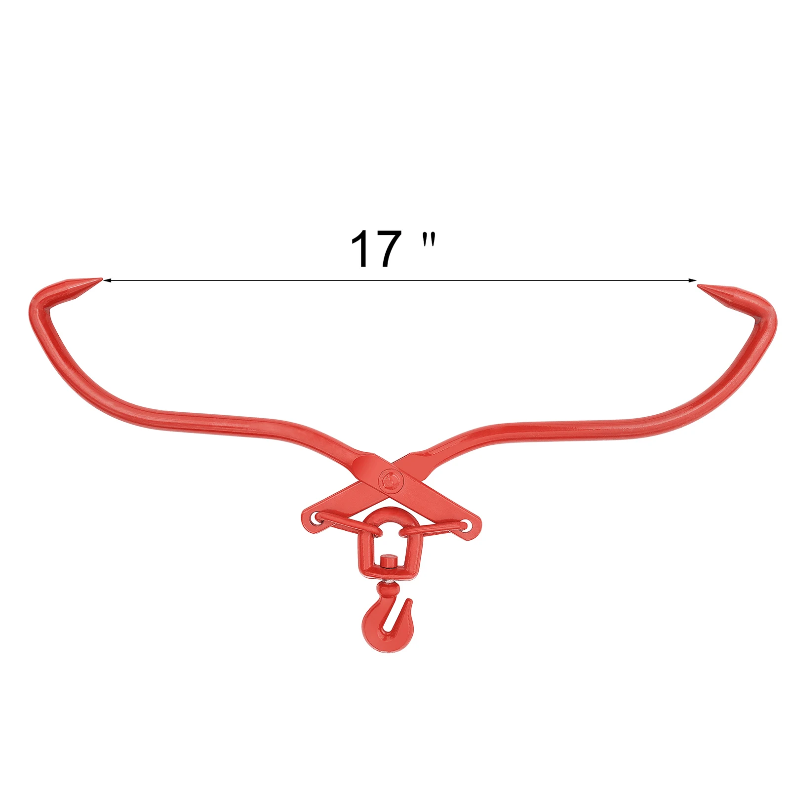 17 inch  Powder Coated Claw Log Lifting Tongs Skidding Tongs Cheap Price Hand Tools