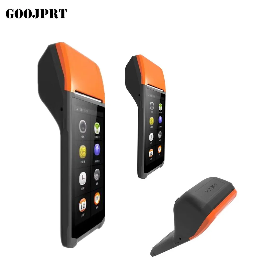 Barcode Scanner Mobile Touch POS System Terminal PDA Wireless Wifi Thermal Printer