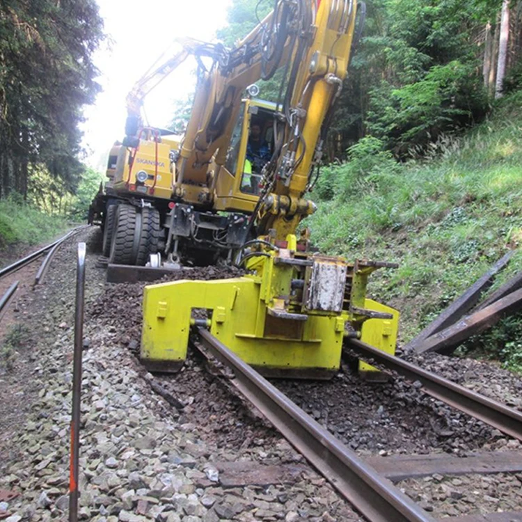 Sleeper Replacement Machine Max opening 446 mm suitable wooden sleepers as well as concrete blocks and steel t-bars