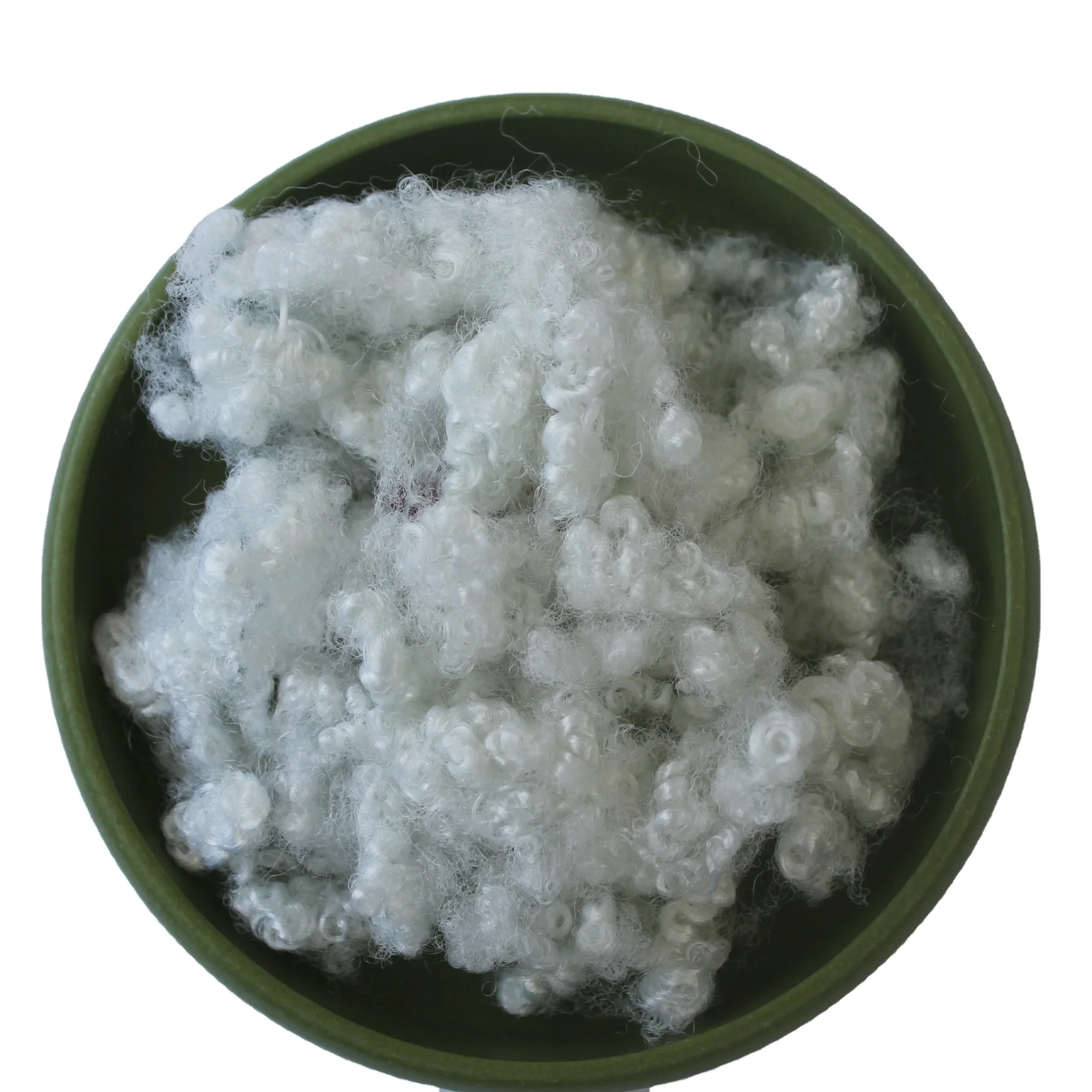 siliconized hollow conjugate hcs Recycled Price Polyester Staple Fiber For Filling Pillow Sofa