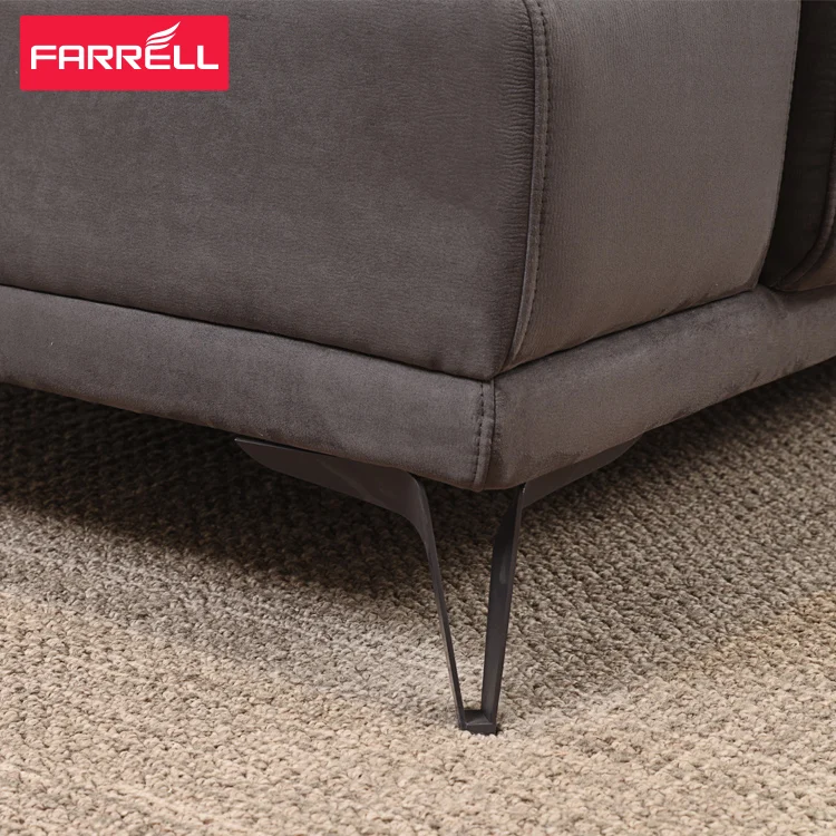 Factory sofa bed furniture divano letto ad angolo moderno L shape couch fabric multifunction bed sofa cum bed fittings