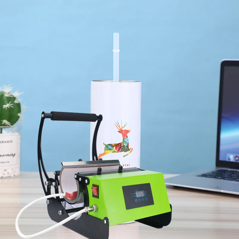 US warehouse 30oz tumbler press usa warehouse small sublimation machine for thermos cup horizontal mug heat press machine 5 in 1