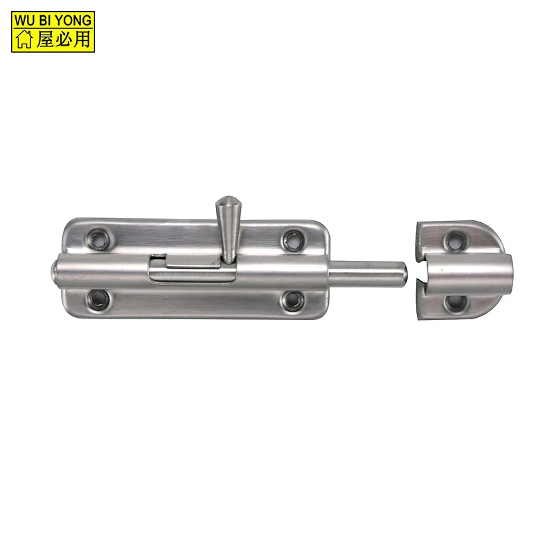 Promotional Items Stainless Steel Heavy Duty Barrel Bolt Slide Tower Bolt For Apartment