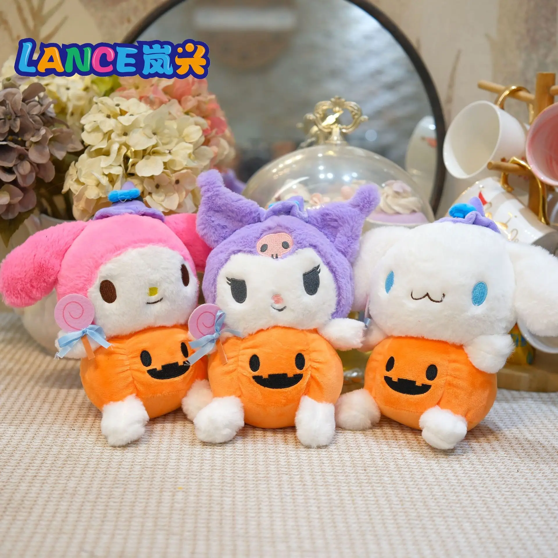 soft toy skin Wholesale New Mermaid Series Plush Toy Doll for8 inch pumpkin San-rio 20CM doll plush toy with Mesh Lining