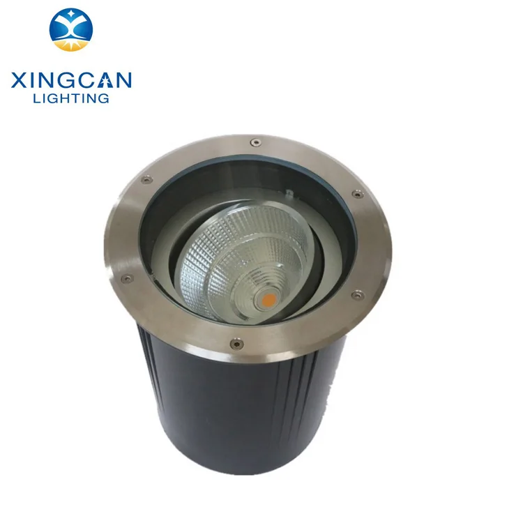 IP67 Outdoor Adjustable Angle Underground Lamp 10W 20W 30W Garden Landscape Recessed Waterproof LED Inground Light